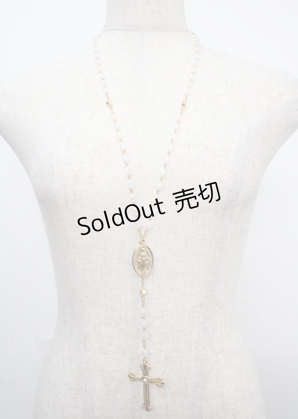 画像2: BABY,THE STARS SHINE BRIGHT / St.Mary Holy Cardロザリオネックレス  ゴールド Y-25-03-17-001-BA-AC-SZ-ZY (2)