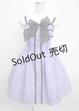 画像: Angelic Pretty / Dolly Crossジャンパースカート  ラベンダー Y-25-03-17-089-AP-OP-SZ-ZY