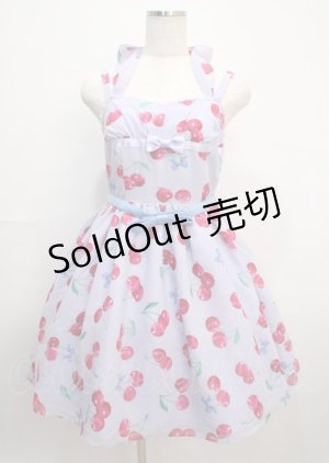 画像: Angelic Pretty /  ドレンチェリーホルターネックジャンパースカート  ラベンダー Y-25-03-17-090-AP-OP-SZ-ZY