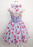 画像2: Angelic Pretty /  ドレンチェリーホルターネックジャンパースカート  ラベンダー Y-25-03-17-090-AP-OP-SZ-ZY (2)