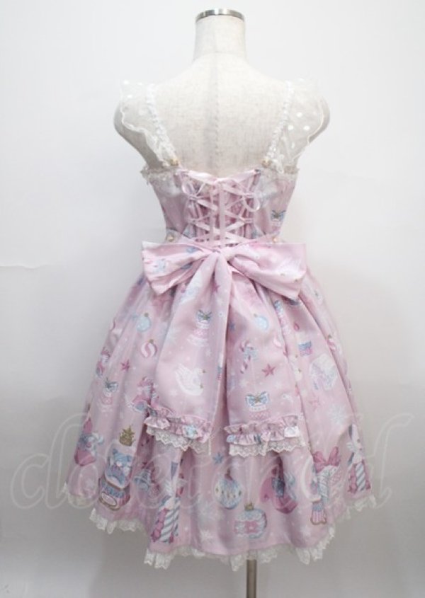 画像2: Angelic Pretty / Fancy Ornamentジャンパースカート  ピンク Y-25-03-17-091-AP-OP-SZ-ZY (2)