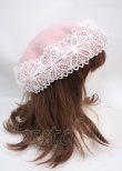 画像3: m petit by misako / TT*AMレースBベレー  中桃 Y-25-03-17-022-LO-AC-SZ-ZY (3)