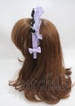 画像2: Angelic Pretty / Happy Treat cafeカチューシャ  ラベンダー Y-25-03-17-027-AP-AC-SZ-ZY (2)