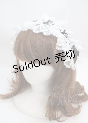 画像: To Alice / ヴィンテージドール　ヘッドドレス F 黒 Y-25-03-17-028-LO-AC-SZ-ZY