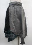 画像2: axes femme POETIQUE / 連ボタンイレヘムスカート M 黒 Y-25-03-20-064-AX-SK-SZ-ZI (2)