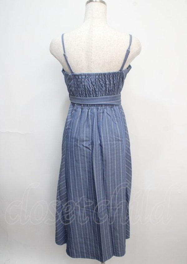 画像2: axes femme / フィッシュテールワンピース M ブルー Y-25-03-20-074-AX-OP-SZ-ZI (2)