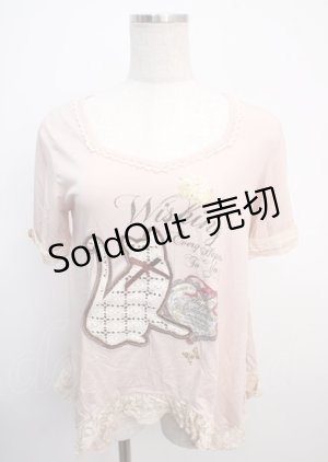 画像: axes femme / 10周年デザインTシャツ M ピンク Y-25-03-20-102-AX-TO-SZ-ZY