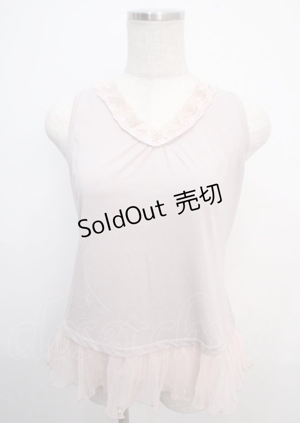 画像1: axes femme / タンクトップ M ピンク Y-25-03-20-113-AX-TO-SZ-ZI (1)