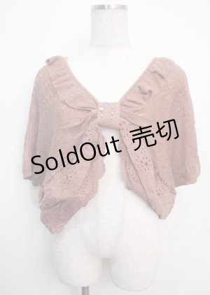 画像: axes femme / リボンプルオーバー M 淡ピンク Y-25-03-20-004-AX-TO-SZ-ZY