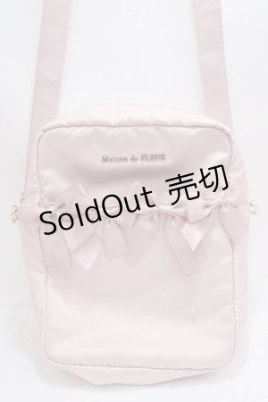 画像: Maison de FLEUR / 東京ソラマチ限定 クリアポケットリボンショルダー F ピンク Y-25-03-21-044-LO-BG-SZ-ZY
