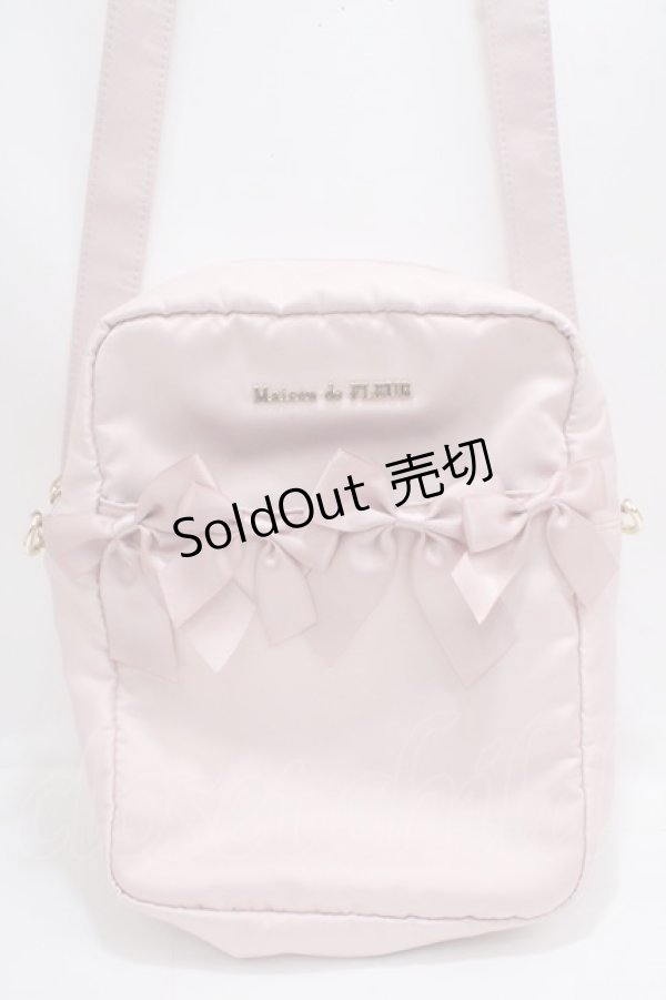 画像1: Maison de FLEUR / 東京ソラマチ限定 クリアポケットリボンショルダー F ピンク Y-25-03-21-044-LO-BG-SZ-ZY (1)