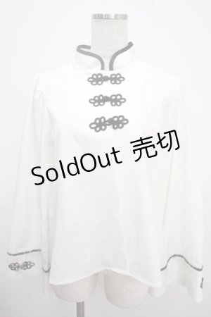 画像: axes femme kawaii / メイリンブラウス M 白 Y-25-03-21-061-AX-BL-SZ-OS