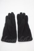 画像2: Maison de FLEUR / パールレースグローブ F 黒 Y-25-03-21-010-LO-ZA-SZ-ZY (2)