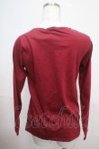 画像2: ALGONQUINS / プリントTシャツ F 赤 Y-25-03-21-100-AL-TO-SZ-ZY (2)