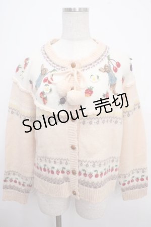 画像: PINK HOUSE / PETER RABBIT CARDIGAN F アイボリー Y-25-03-21-109-LO-TO-SZ-ZY