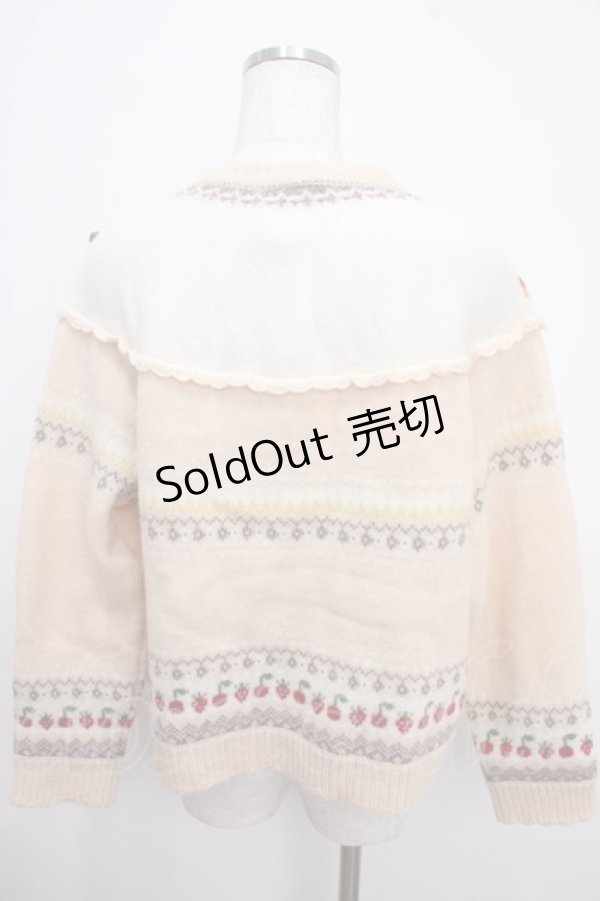 画像2: PINK HOUSE / PETER RABBIT CARDIGAN F アイボリー Y-25-03-21-109-LO-TO-SZ-ZY (2)