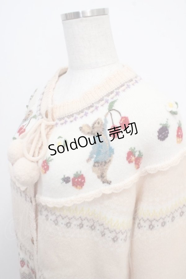 画像3: PINK HOUSE / PETER RABBIT CARDIGAN F アイボリー Y-25-03-21-109-LO-TO-SZ-ZY (3)