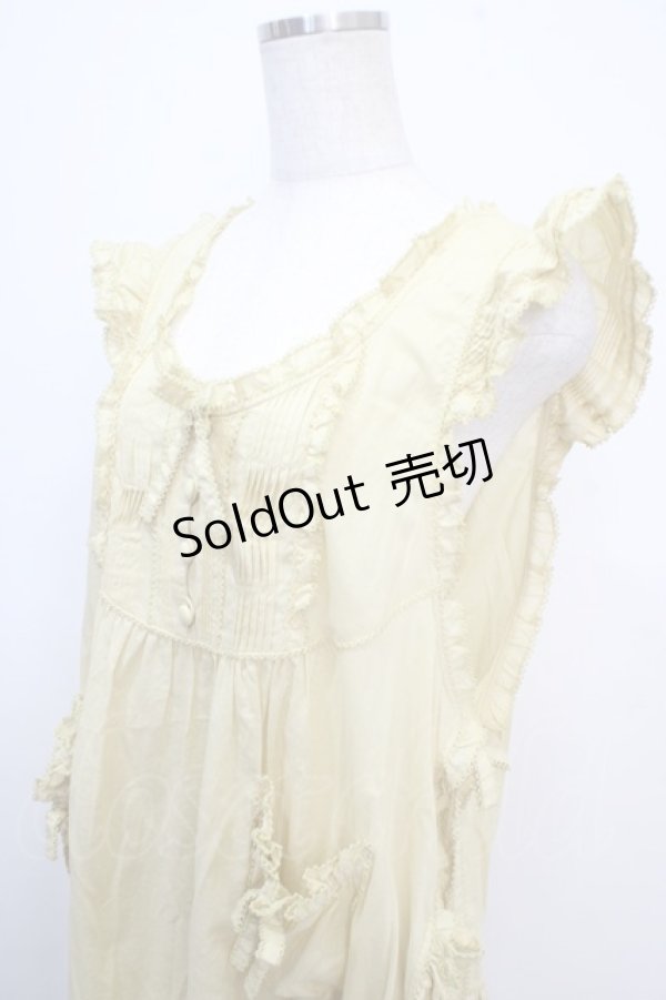 画像3: PINK HOUSE / Flower Picnicのローンダブリエ F イエロー Y-25-03-21-113-LO-OP-SZ-ZY (3)