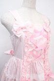画像5: Angelic Pretty / 肩リボンジャンパースカート  ピンク Y-25-03-21-125-AP-OP-SZ-ZY (5)