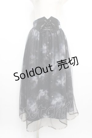 画像: axes femme / テレスコープPTスカート F 黒 Y-25-03-21-150-AX-SK-SZ-ZY