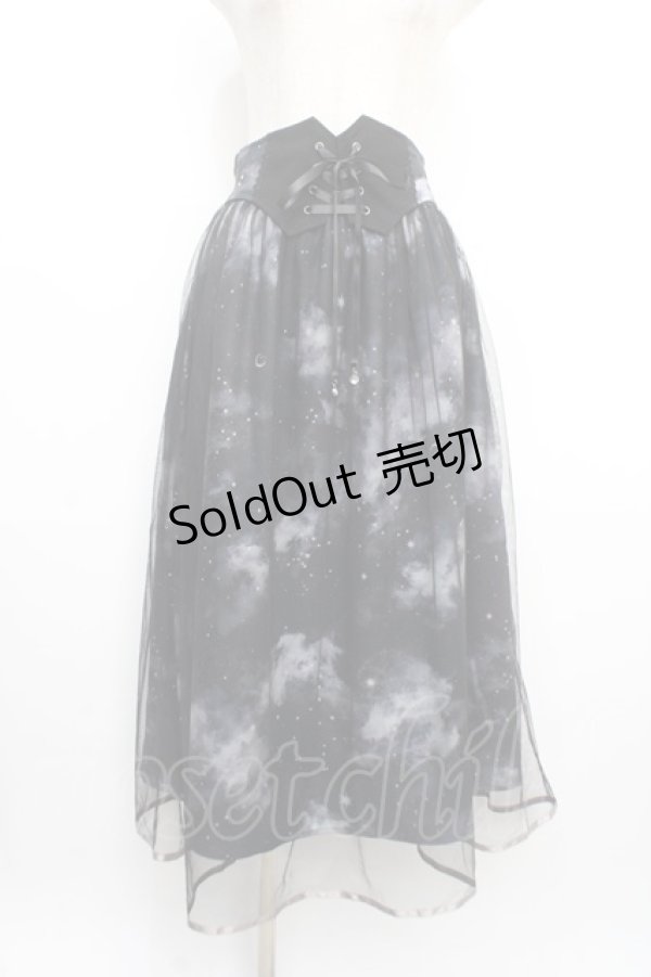 画像1: axes femme / テレスコープPTスカート F 黒 Y-25-03-21-150-AX-SK-SZ-ZY (1)