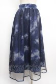 画像2: axes femme / テレスコープPTスカート F 紺 Y-25-03-21-152-AX-SK-SZ-ZY (2)