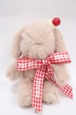 画像1: PINK HOUSE / sweets lop ear bunnyコサージュ  モカ Y-25-03-21-024-LO-ZA-SZ-ZY (1)
