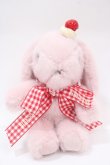 画像1: PINK HOUSE / sweets lop ear bunnyコサージュ  ピンク Y-25-03-21-025-LO-ZA-SZ-ZY (1)