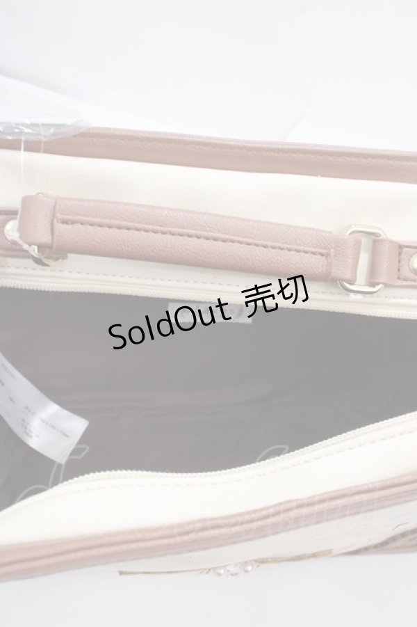 画像4: axes femme / シンデレラ2WAYバッグ  ベージュ Y-25-03-21-036-AX-BG-SZ-ZY (4)