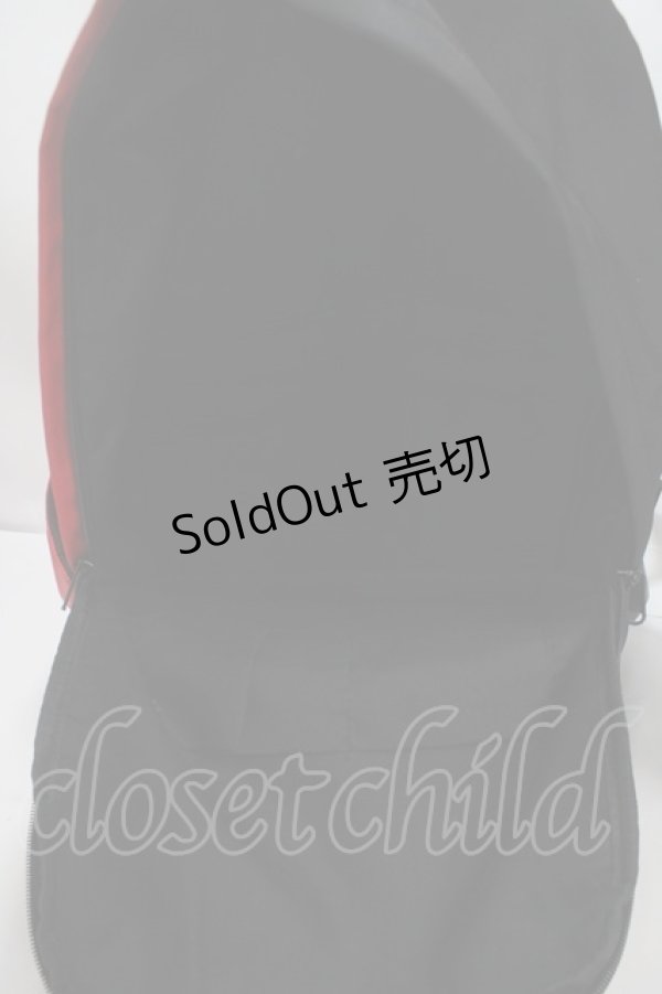 画像3: NieR Clothing / バイカラーリュック  赤×黒 Y-25-03-21-037-PU-BG-SZ-ZY (3)