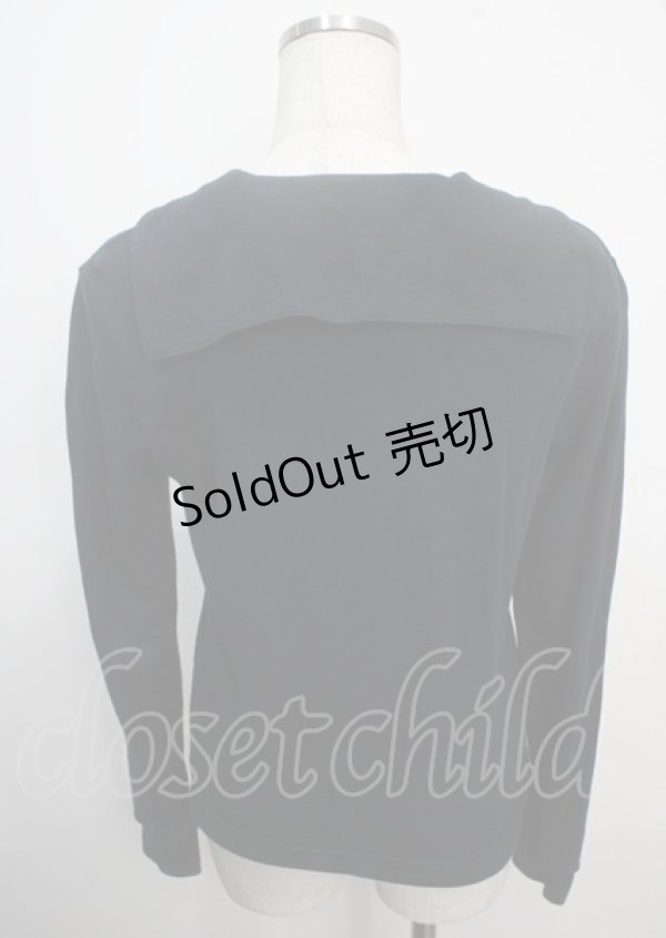 画像2: MILK / セーラーカットカーデ  ブラック Y-25-03-22-048-ML-TO-SZ-ZY (2)