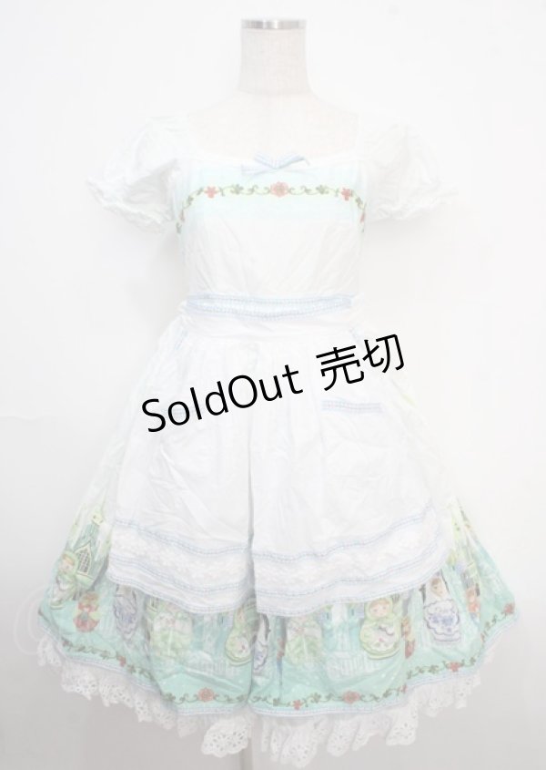 画像1: LIEF / the little nesting dollエプロン付きワンピース   Y-25-03-22-053-LO-OP-SZ-ZY (1)