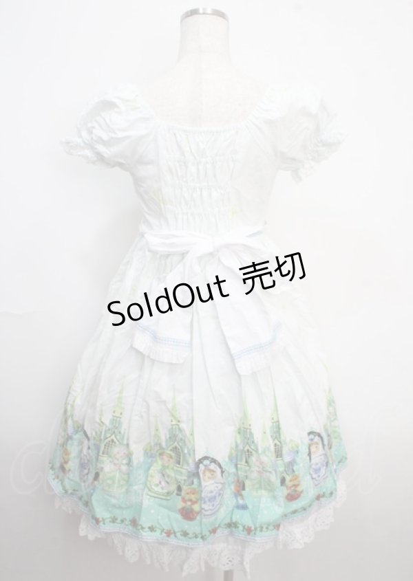 画像2: LIEF / the little nesting dollエプロン付きワンピース   Y-25-03-22-053-LO-OP-SZ-ZY (2)