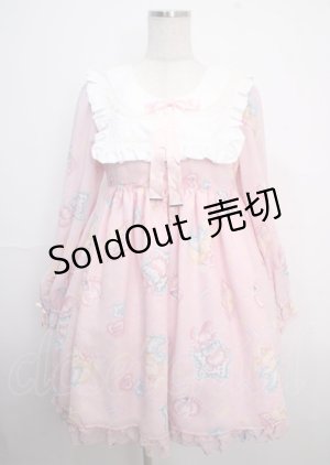画像: Angelic Pretty / すやすやTOYSワンピース  ピンク Y-25-03-22-057-AP-OP-SZ-ZY