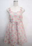 画像1: MILK / Fifi DRESS  ピンク×サックス Y-25-03-22-059-ML-OP-SZ-ZY (1)