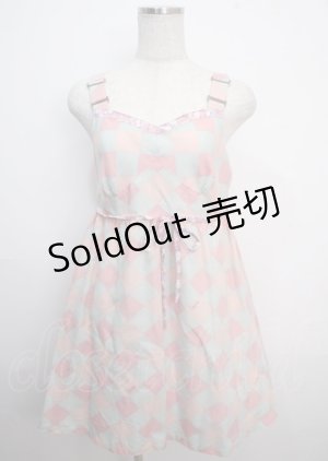 画像: MILK / Fifi DRESS  ピンク×サックス Y-25-03-22-059-ML-OP-SZ-ZT391