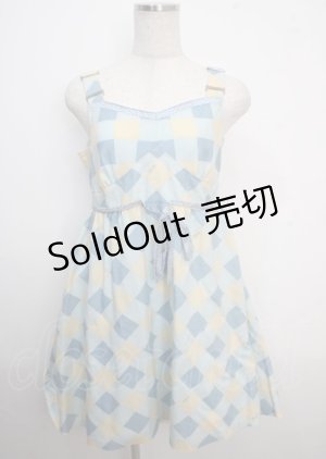 画像: MILK / Fifi DRESS  サックス×アイボリー Y-25-03-22-060-ML-OP-SZ-ZY