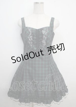 画像: MILK / チェックドレス  グリーン Y-25-03-22-062-ML-OP-SZ-ZY