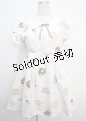 画像: Ank Rouge / Sweets Donutsワンピース M アイボリー Y-25-03-22-067-CA-OP-SZ-ZS