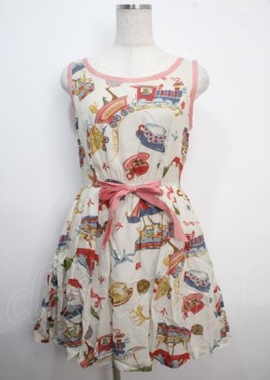 画像: Jane Marple / Wonder Land ノースリーブワンピース M アイボリー Y-25-03-22-072-JM-OP-SZ-ZY