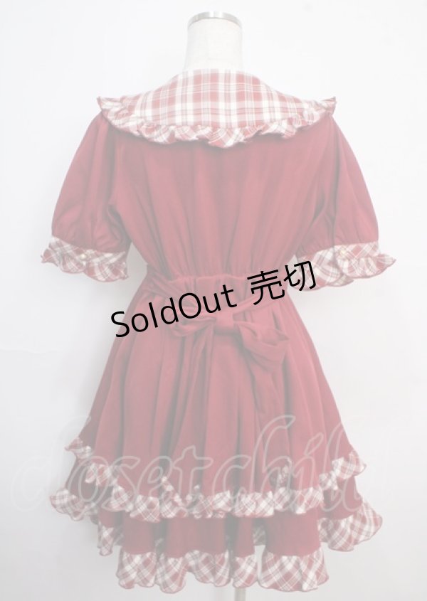 画像2: Amavel / Country Waitress ワンピース F 赤 Y-25-03-22-077-CA-OP-SZ-ZY (2)