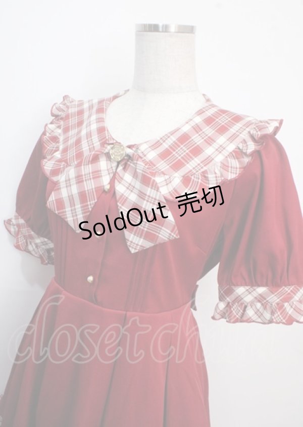 画像3: Amavel / Country Waitress ワンピース F 赤 Y-25-03-22-077-CA-OP-SZ-ZY (3)