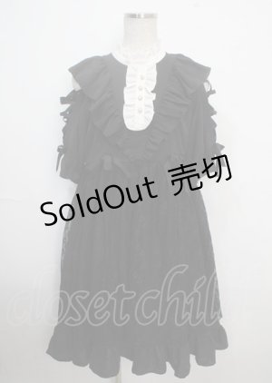 画像: DearMyLove / ドーリープリンセスワンピース  黒 Y-25-03-22-094-EL-OP-SZ-ZS