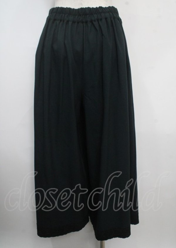 画像2: axes femme / 連釦デザインフレアパンツ M Dグリーン Y-25-03-22-111-AX-PA-SZ-ZT140 (2)