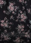 画像3: axes femme Red label / ブーケ柄フィッシュテールスカート S 黒 Y-25-03-22-117-PU-SK-SZ-ZI (3)