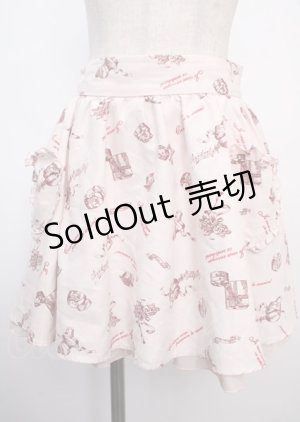 画像: Ank Rouge / プレゼント柄スカート  ピンク Y-25-03-22-131-CA-SK-SZ-ZS