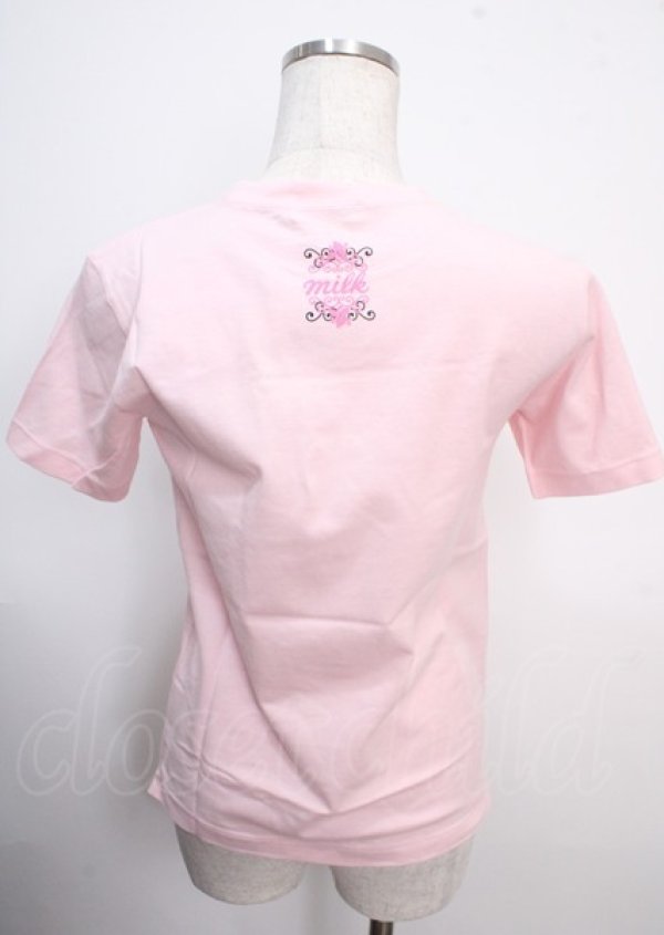 画像2: MILK / バンビプリントTシャツ  ピンク Y-25-03-22-022-ML-TO-SZ-ZY (2)