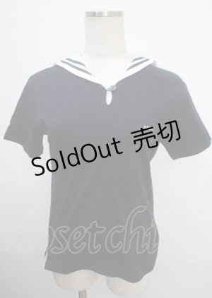 画像: MILK / セーラーカットソー  ネイビー Y-25-03-22-028-ML-TO-SZ-ZY