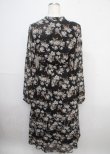 画像2: LEBECCA boutique / 出会ってしまうシフォンワンピース F ブラック Y-25-03-23-070-EL-OP-SZ-ZT077 (2)
