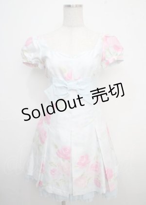 画像: JESUS DIAMANTE / コアクマワンピース 38 アイスヒョウ薔薇 Y-25-03-23-093-JE-OP-SZ-ZY